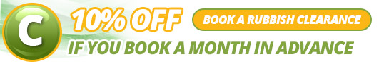 Finsbury Park London customers rubbish removal service offer book a month in advance